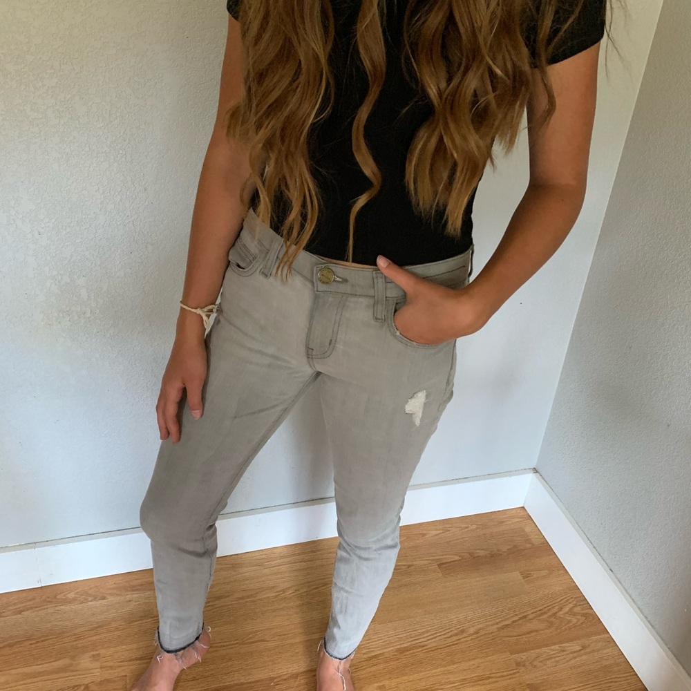 Current/Elliot Grey Jeans